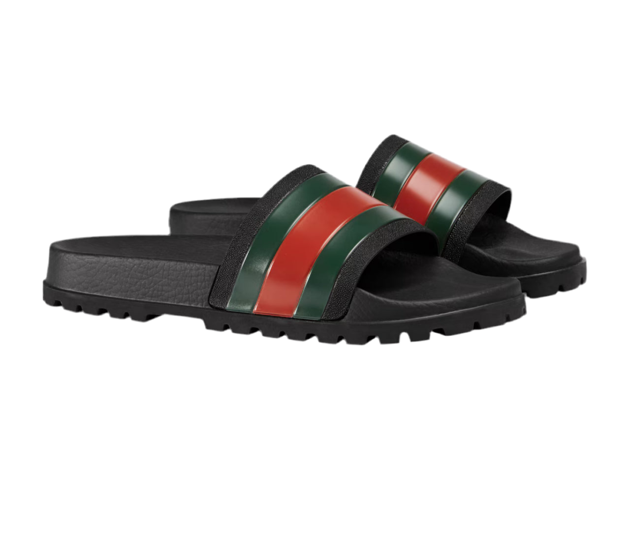 Sandale Gucci Web Slide 'Black'